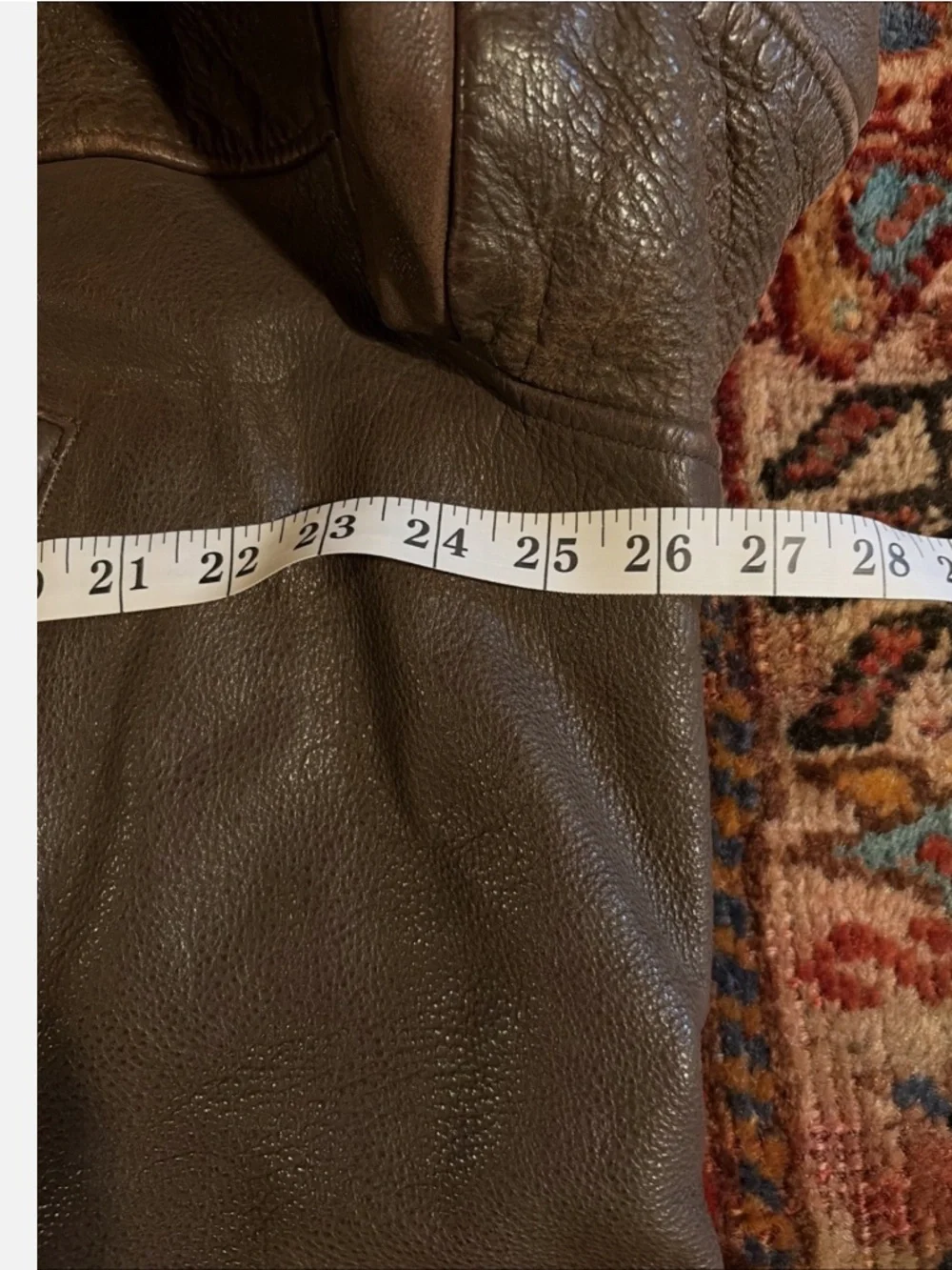 RRL Ralph Lauren Leather Jacket Double RL VNTG 1990's USA Triple Star Shearling - Picture 10 of 16